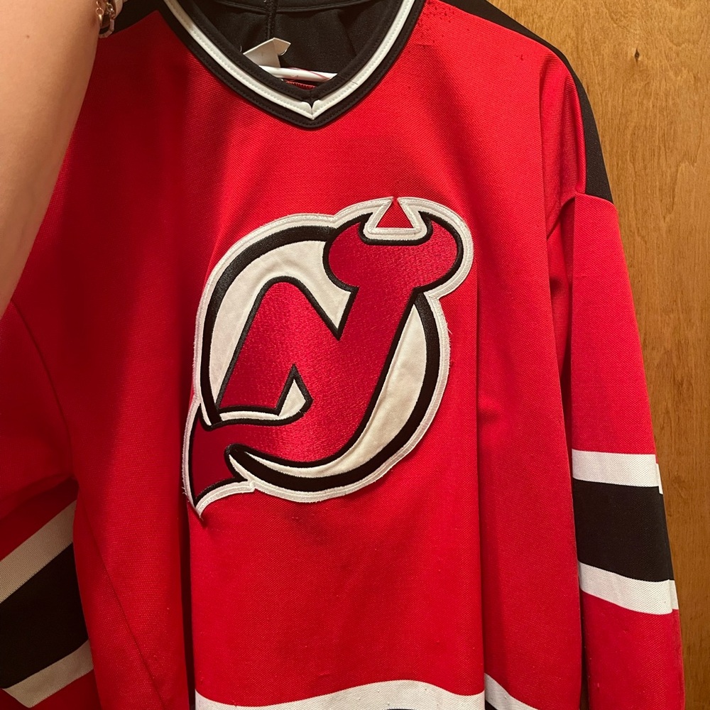 Red New Jersey Devils Hockey Jersey